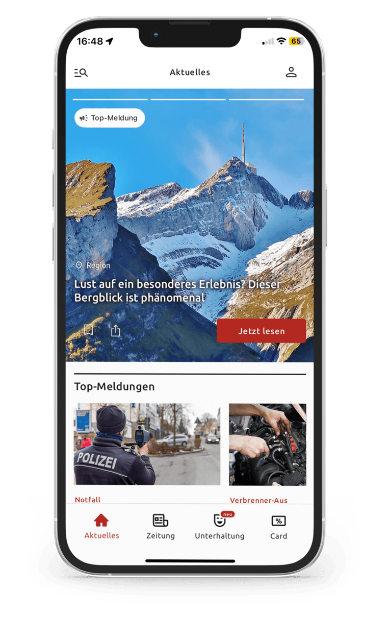 Schwäbische App mit regionalen Nachrichten, digitaler Zeitung, Rabatten, Rätseln und Filmwelt.