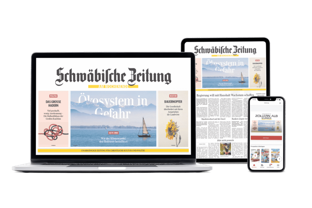 Digitale Ausgabe der Schwäbischen und des ZAK im Web und der Schwäbische App lesen.